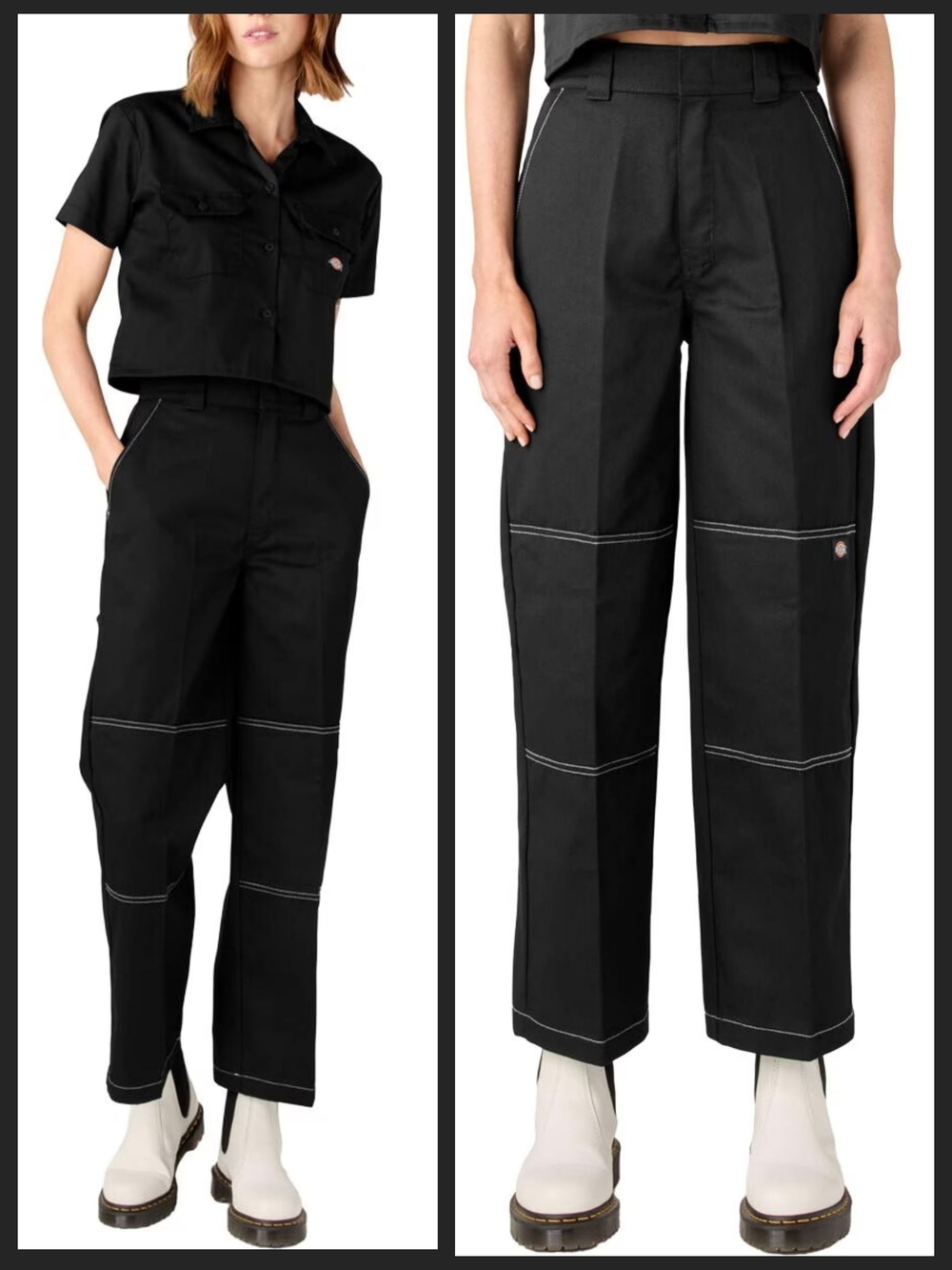 Dickies Sawyerville Relaxed Double Knee Straight-Leg Pants Y2k 90s Skater Vibez